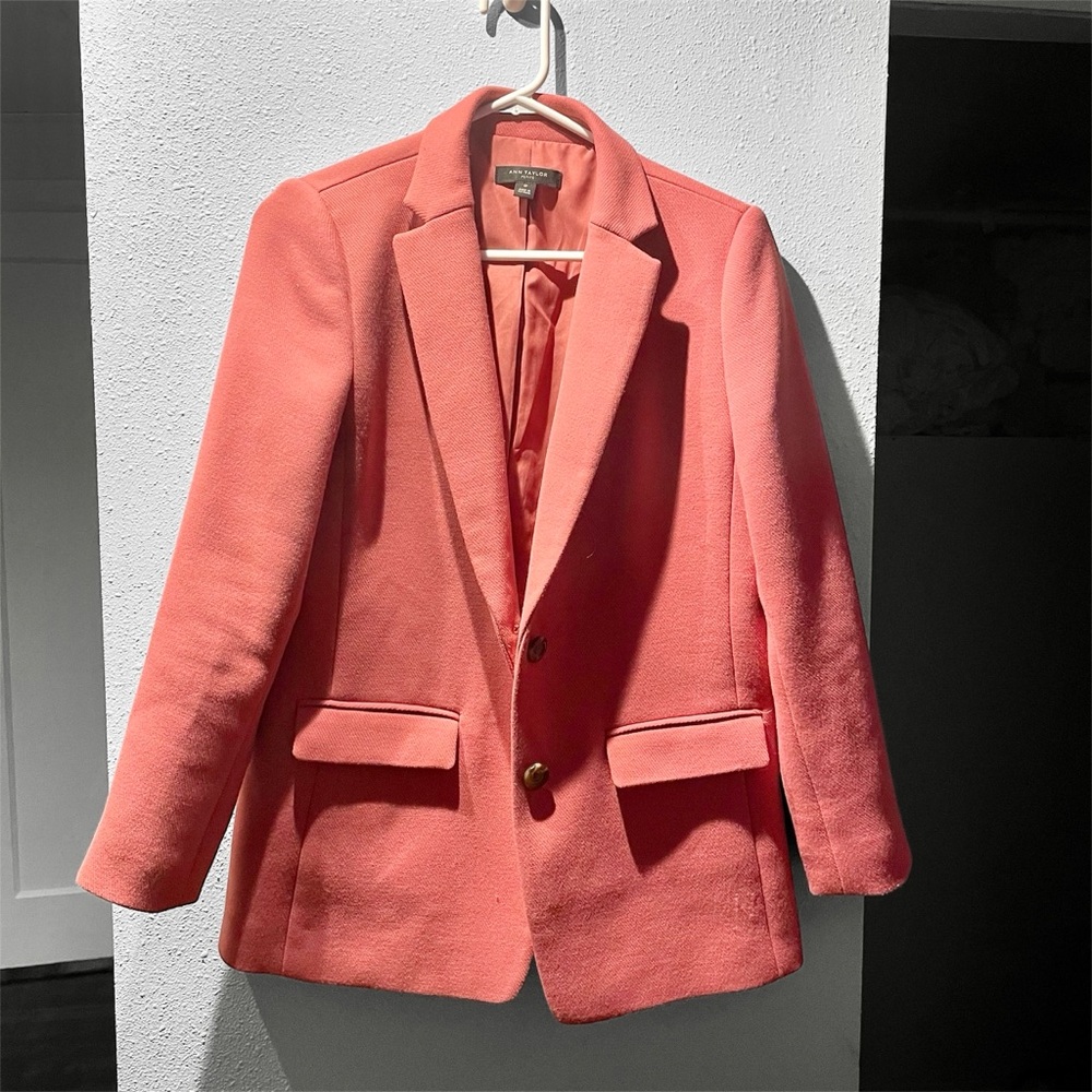 Ann Taylor Pink Blazer
